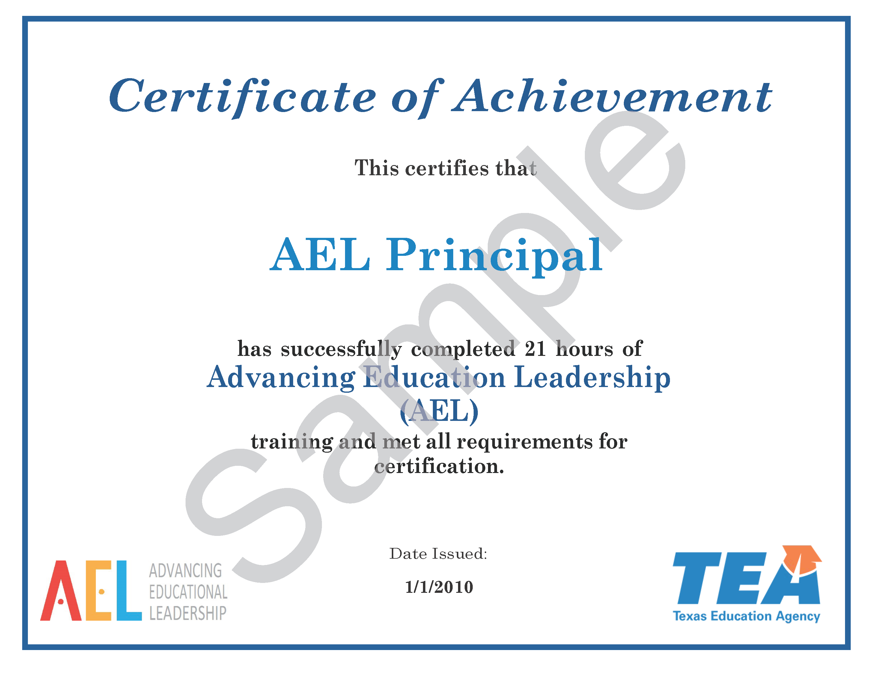 ILD Certificate